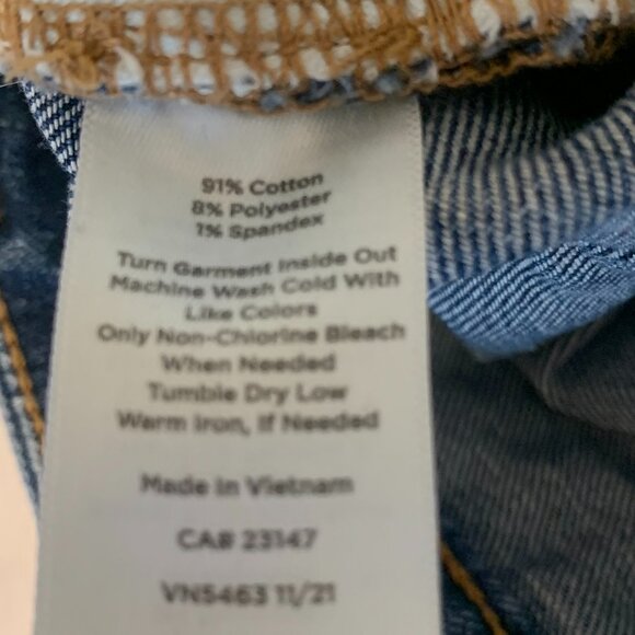 Talbots Jeans Everyday Relaxed Size 8 - Picture 5 of 8